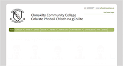Desktop Screenshot of clonakiltycc.ie